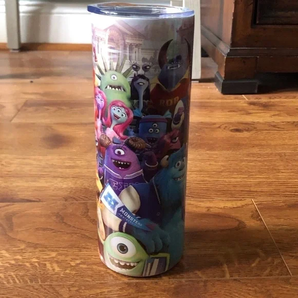 Handmade Disney Monsters University Family stainless steel tumbler - Picture 2 of 7